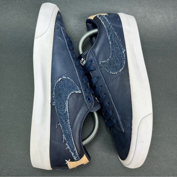 Nike Zoom Blazer Low Pro GT PRM SB Midnight Navy Denim DM8890-400 Men's Size 8 - Picture 8 of 10